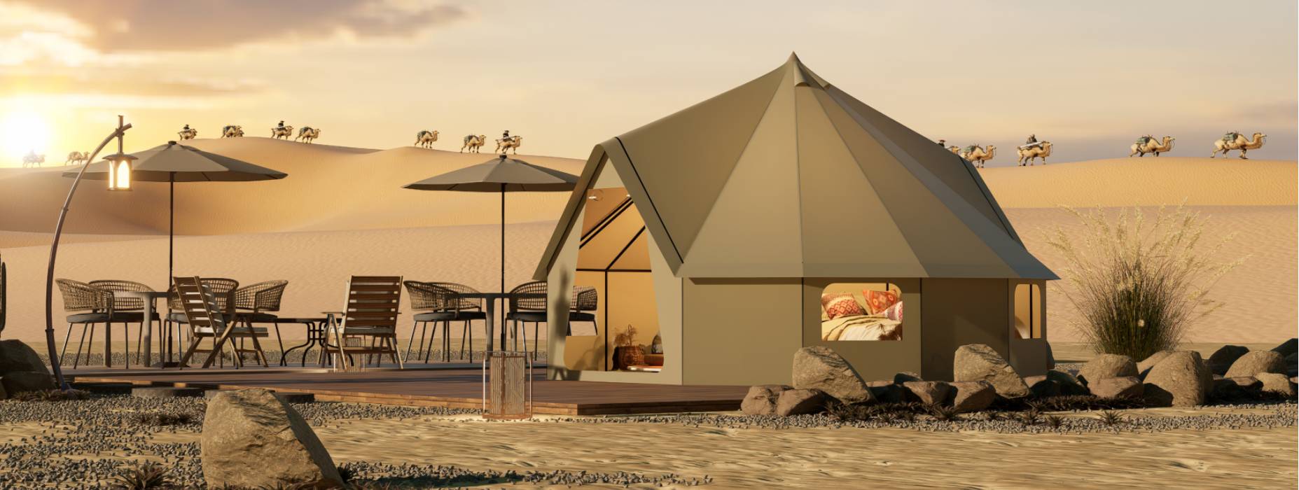 广东露营酒店帐篷产品